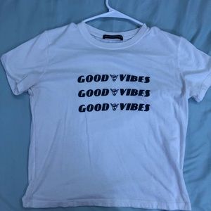 Good vibes Brandy Melville T-shirt